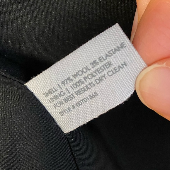 Club Monaco Manhattan Tex Blazer - Black - Size 4 - Picture 3 of 3